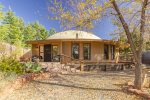 Little Elf is a unique 3BD monolithic dome in the heart of Sedona